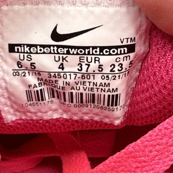 Nike Air Max 90 Womens Size 6.5 Shoes Hyper Pink Athletic Lifestyle Sneakers - Picture 8 of 8